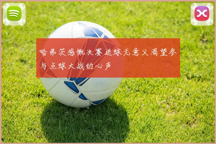 哈弗茨感慨决赛进球无意义渴望参与点球大战的心声